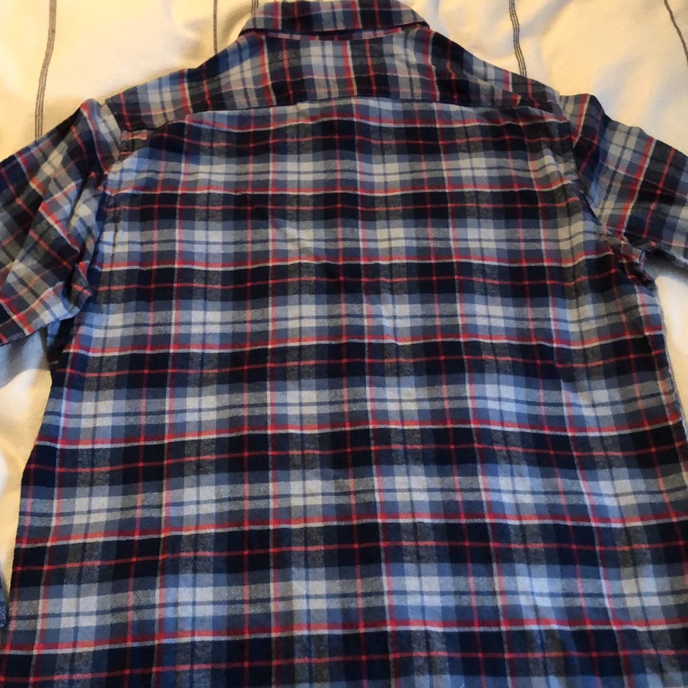 Men’s Large Goodfellow Plaid Button Up - Picture 6 of 6